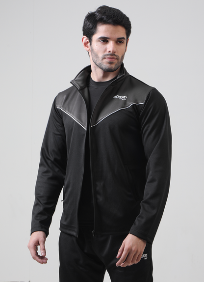 Baju Olahraga Ikonik Hitam/Kelabu