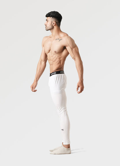 Legging Mampat untuk Lelaki - Putih 