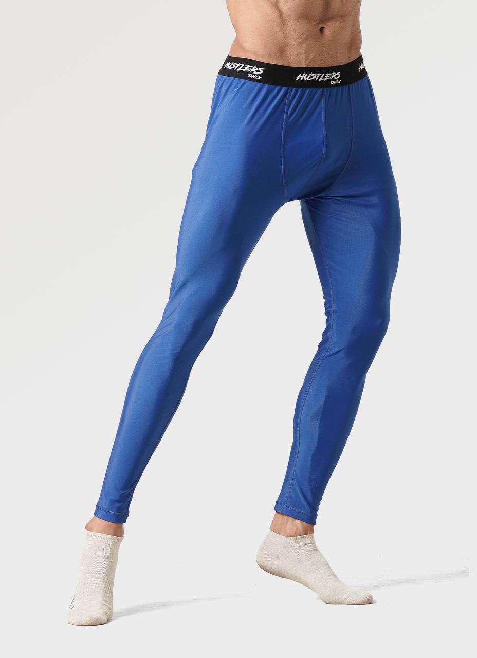 Compression Leggings for Men - Blue