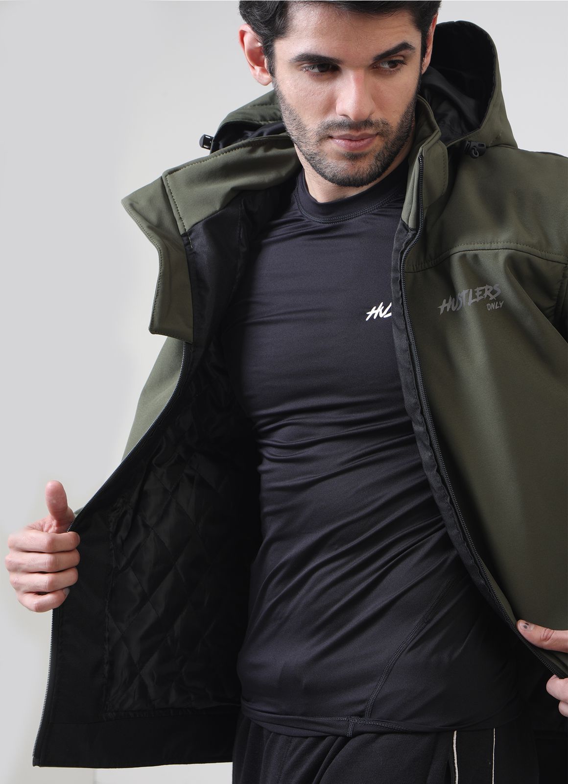 Jaket Tempur Musim Sejuk-Hijau 
