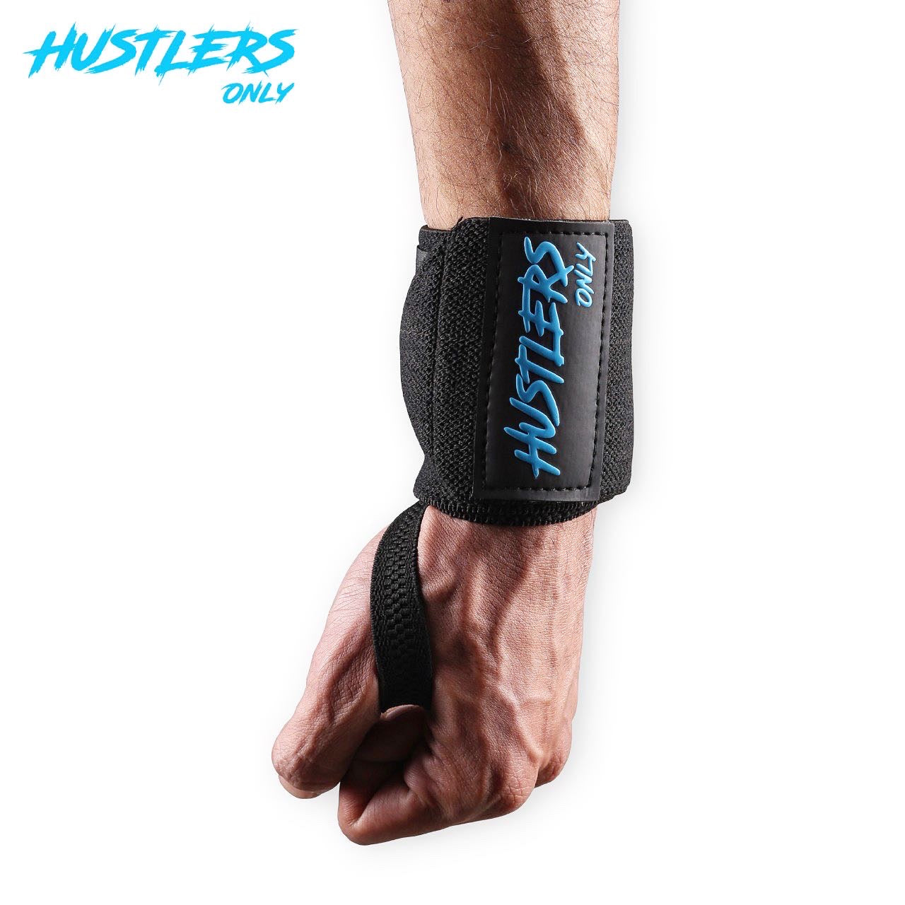 Black Premium Quality Wrist Wraps 2.0 | HustlersOnlyPK