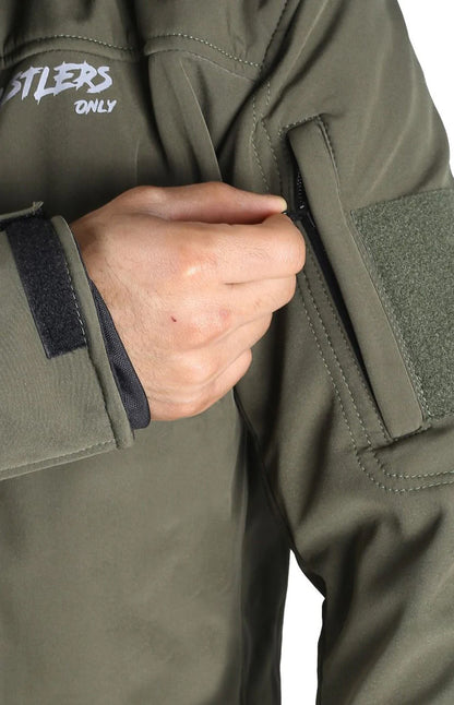 Jaket Tempur Musim Sejuk-Hijau 