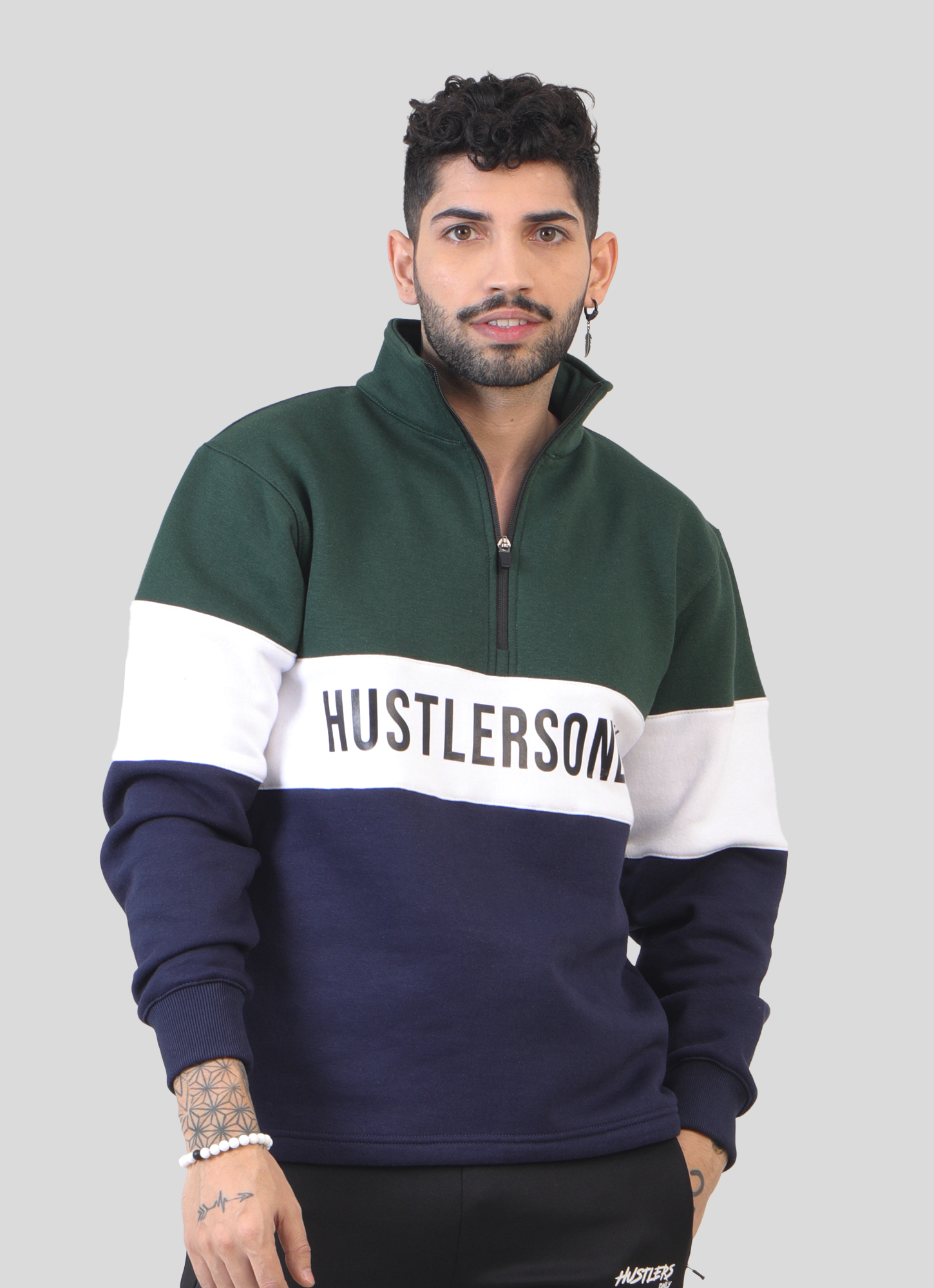 Pelompat Terserlah - Hijau/Navy