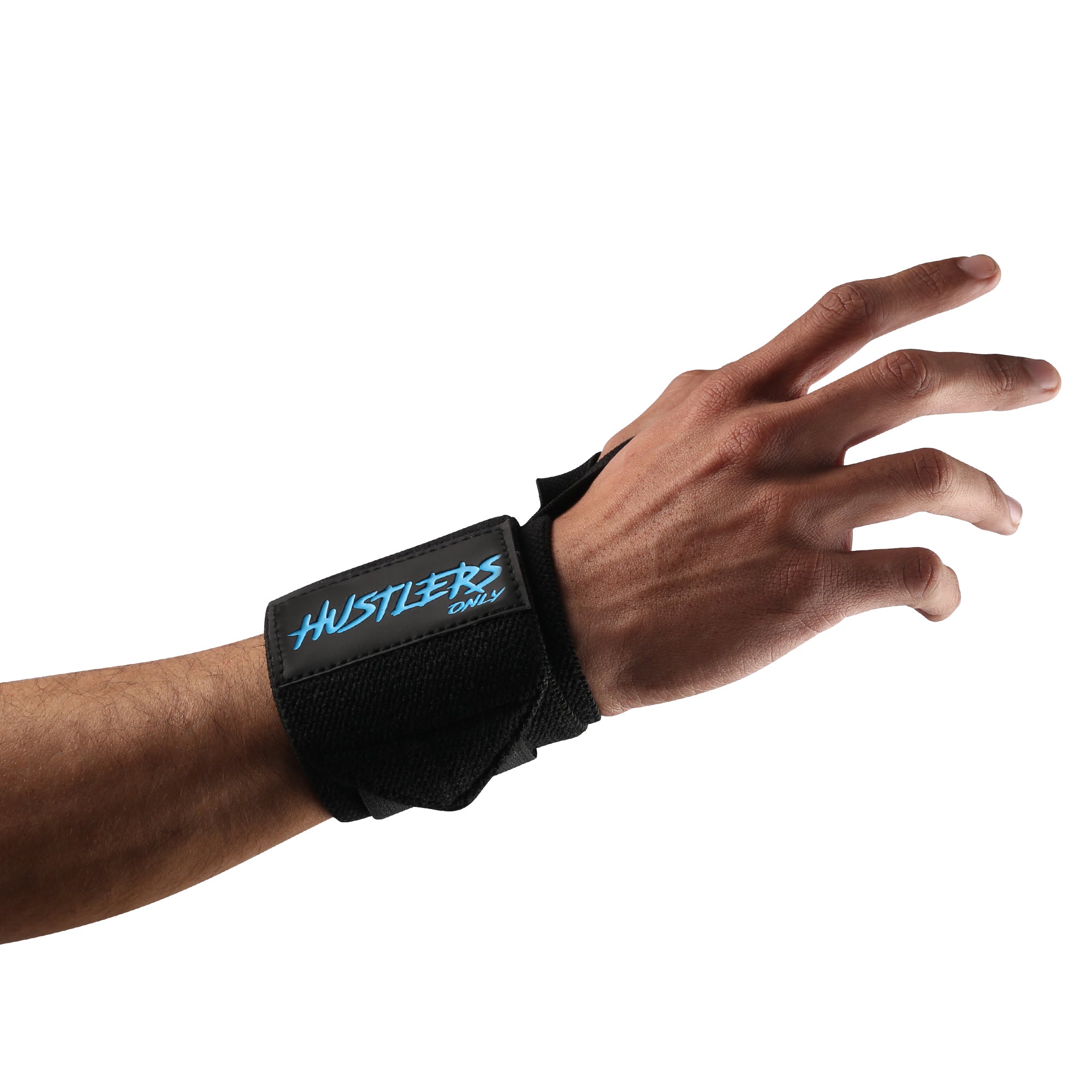 Premium Quality Wrist Wraps 2.0 in Black Colour | HustlersOnlyPK